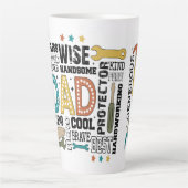 Vater Vathers Day Milchtasse (Vorderseite)