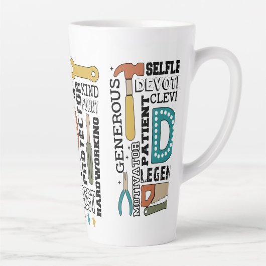 Vater Vathers Day Milchtasse (Rechts)