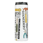 Vater Vathers Day Thermosbecher (Rückseite)