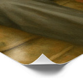 Vater verbringt Zeit damit, zu Tochter und Mutter  Poster (Ecke)