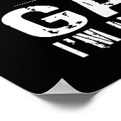 Vater vergib mir für diese Gewinne - Jesus Workout Poster (Ecke)