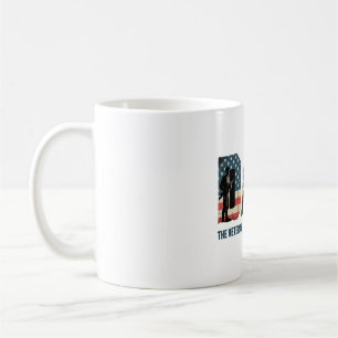 Vater Veteran Legende Amerikanisches Flaggen-Desig Kaffeetasse