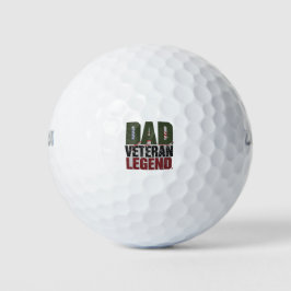 Vater Veteran Legende Golfbälle – Cooles Geschenk 