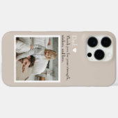 Vater, vielen Dank für - Benutzerdefiniertes Foto Case-Mate iPhone Hülle (Rückseite (Horizontal))