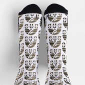Vater Vintag & Retro: Vaterschaft als Visuelle Emo Socken (Oben)