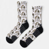 Vater Vintag & Retro: Vaterschaft als Visuelle Emo Socken (Links)