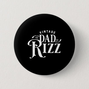 Vater Vintag Rizz für Vatertag Button