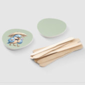 Vater Vogel Handfächer Süßes Geschenk (Non-assembled)