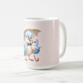Vater-Vogel-Kaffeetasse Kaffeetasse (VorderseiteRechts)