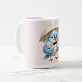 Vater-Vogel-Kaffeetasse Kaffeetasse (Vorderseite Links)