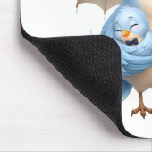 Vater-Vogel-Mauspad Familien-Design Mousepad (Ecke)