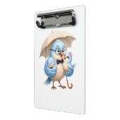 Vater Vogel Mini-Clipboard Bürogeschenk Mini Klemmbrett (Gewinkelt2)