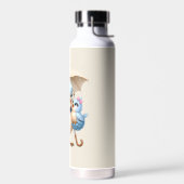 Vater-Vogel-Sportflasche Dad-Geschenk Trinkflasche (Links)