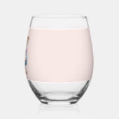 Vater-Vogel-Stielloses Glas (Links)