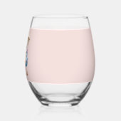 Vater-Vogel-Stielloses Glas (Links)