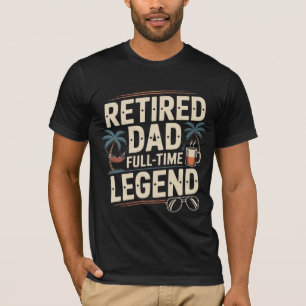 Vater - Vollzeitleder   Funny Retirement T-Shirt