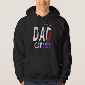 Vater von 2 Jungen 1 Mädchenvater oder Großvater v Hoodie