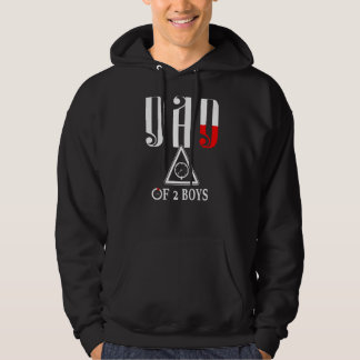 Vater von 2 Jungen Vater oder Großvater von 2 Kind Hoodie