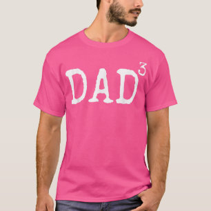 Vater von 3 Geschenke von Kindern Vater kubiert Va T-Shirt