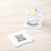 Vater von Ballers Softball und Baseball Vintage-Sh Untersetzer (Vor Ort)