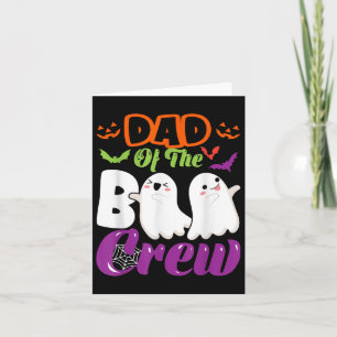 Vater von Boo Halloween Crew Kostüm Boo Ghost Love Karte
