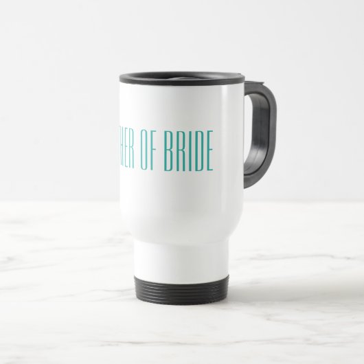 Vater von Bride Travel Mug Reisebecher (VorderseiteRechts)