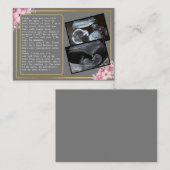 Vater von Bump bis Daddy fördern: Unglaublich witz Empfehlungskarte (Vorne/Hinten)