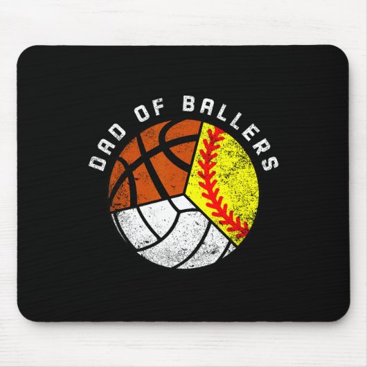Vater von Byllers Fun Software Volleybyll Bysketby Mousepad (Vorne)