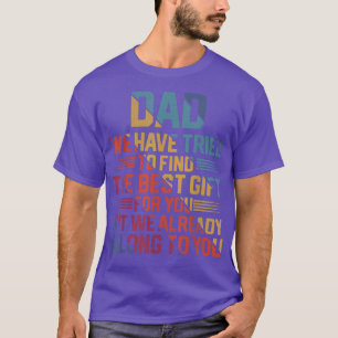 Vater von Daughter Son Ehefrau für Daddy Vintag Fa T-Shirt