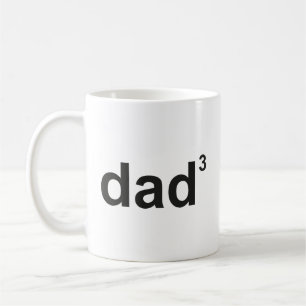 Vater von drei Kaffee-Tasse Kaffeetasse