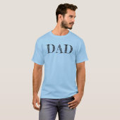 Vater von Kindern gezeichnet T-Shirt (Vorne ganz)