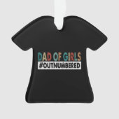 Vater von Mädchen Ornament (Vorderseite)