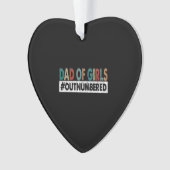 Vater von Mädchen Ornament (Vorderseite)