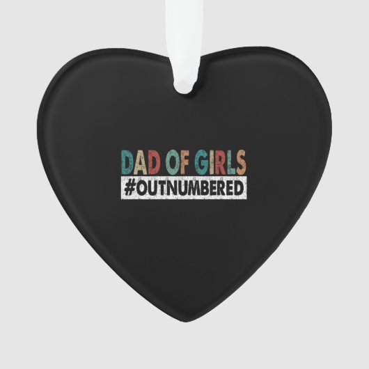 Vater von Mädchen Ornament (Vorderseite)