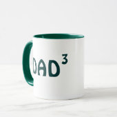 Vater von Tasse drei: Vater zum dritten Power (Vorderseite Links)