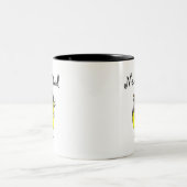 Vater von Twins Boy and Girl Tshirts and Gifts Zweifarbige Tasse (Mittel)