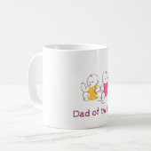 Vater von Twins Kaffeetasse (Vorderseite Links)
