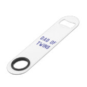 Vater von Twins Speed Flaschenöffner (Vorderseite Schrägansicht)