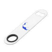 Vater von Twins Speed Flaschenöffner (Rückseite Schrägansicht)