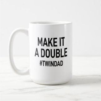 Vater von Twins Tasse, Vater von Twins Geschenke,  Kaffeetasse