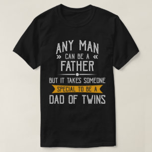 Vater von Twins Vatertag Geschenk für Vater T-Shirt