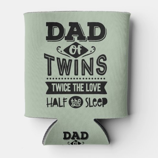 Vater von zwei Siegen zweimal die Liebe Hälfte des Dosenkühler (Vorderseite)