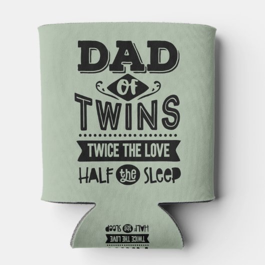 Vater von zwei Siegen zweimal die Liebe Hälfte des Dosenkühler (Rückseite)