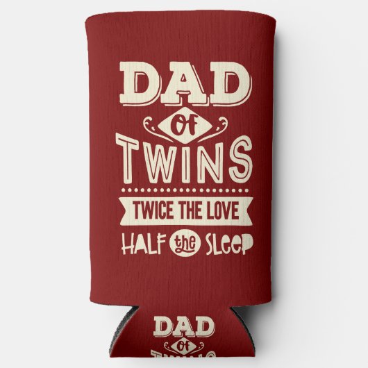 Vater von zwei Siegen zweimal die Liebe Hälfte des Selters Dosenkühler (Vorderseite)