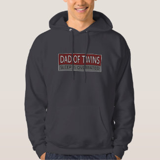 Vater von Zwillinge SCHLAF OVERRATED Hoodie