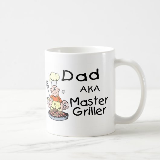 Vater-Vorlagengrillvorrichtung Kaffeetasse (Rechts)