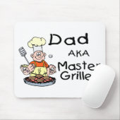 Vater-Vorlagengrillvorrichtung Mousepad (Mit Mouse)