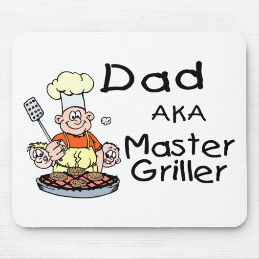 Vater-Vorlagengrillvorrichtung Mousepad (Vorne)