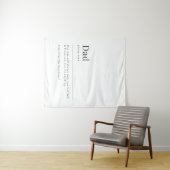 Vater Wandteppich (Beispiel (Horizontal))