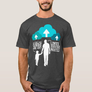 Vater Was sind Wolken, die hauptsächlich aus Linu T-Shirt